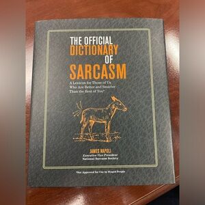 Book - The Official Dictionary of Sarcasm